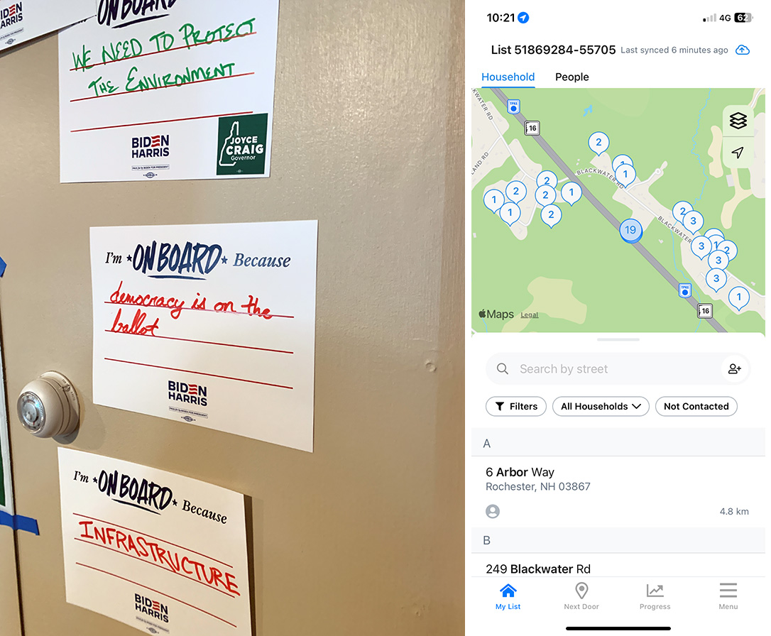 Canvassing in den USA